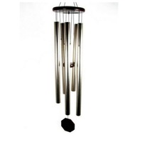 127cm GOLD Long Metal Column Harmonious Windchime beautiful zen feng shui