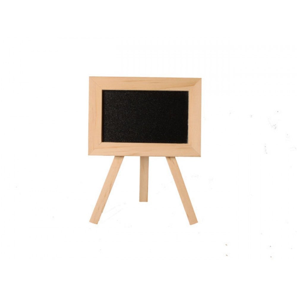 12pce 13cmMini Blackboard on a Tripod Stand for Weddings, Place Cards, Events 10x13cm