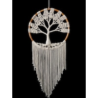 55cm Macrame Tree of Life Dream Catcher Wall Art Boho