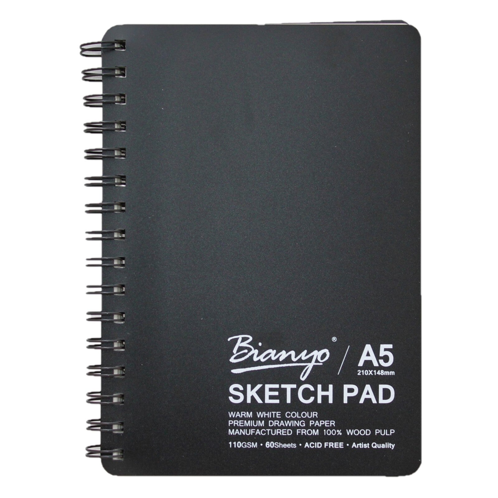 A5 Sketch Book Bound with 110gsm Paper 60 Sheet, Sketching & Drawing Acid Free