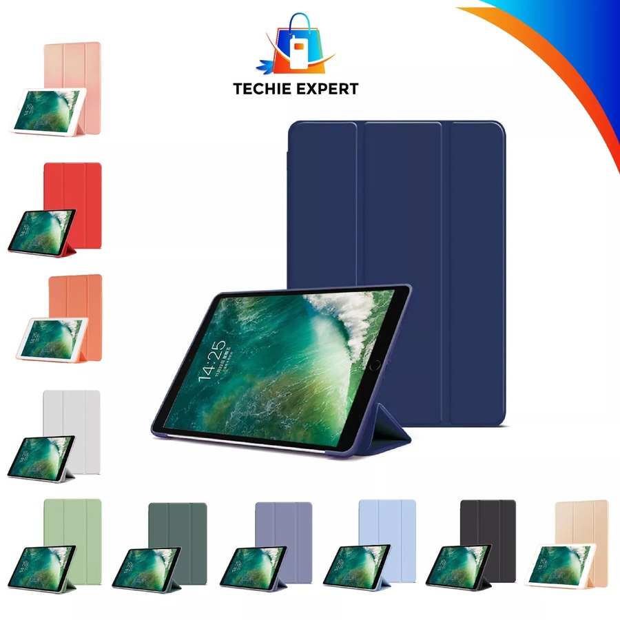 Shockproof Smart Cover TPU Case For iPad 7th Gen 10.2" - Light Blue