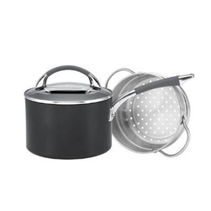 Buy Anolon Endurance + 2.8l/18cm Saucepan W Bonus Steamer MyDeal