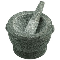 Avanti 20cm Rough Green Mortar & Pestle
