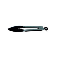 Avanti Silicone S/S Tong 23cm Black