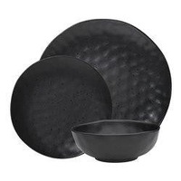 Ecology Speckle Dinner Set 12pc - Ebony