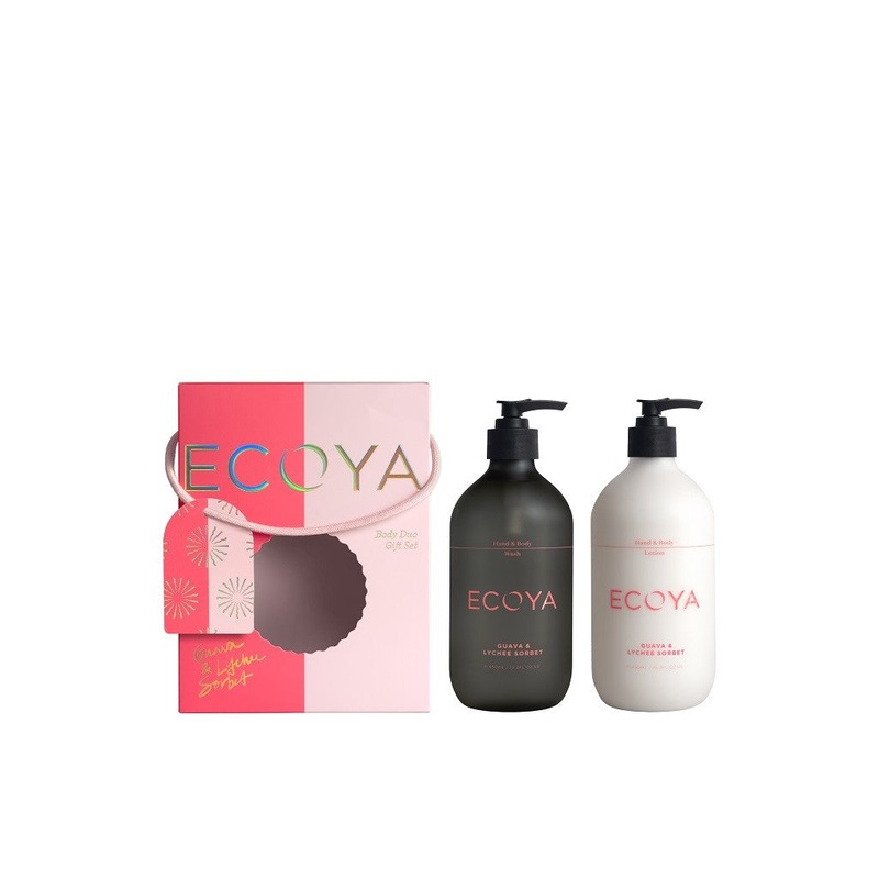 Buy Ecoya Body Duo Gift Set Guava & Lychee Sorbet C22 MyDeal