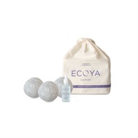Ecoya Laundry Collection - Dryer Balls Set W/Dropper - Lavendar & Chamomile
