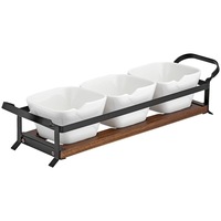 Ladelle Alto Serve & Share 4pce Bowl & Tray Set
