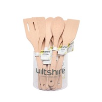 Wiltshire Impulse Beechwood Utensils Assorted