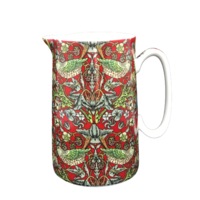 Fine China Milk Jug Strawberry Thief Design 14cm Heritage Brand New 600ml 21oz