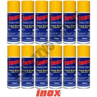 12 x INOX MX3 FOOD GRADE LUBRICANT 300GM HEAVY DUTY AEROSOL SPRAY (MG-44223x12)
