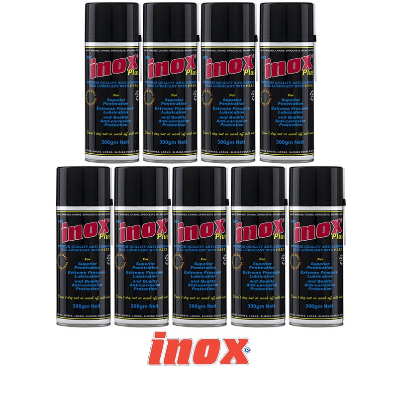 Buy 9 Pack Inox MX5 Plus Anti-Corrosion Protection Lubricant Spray 300g (MX5-300x9)  - MyDeal