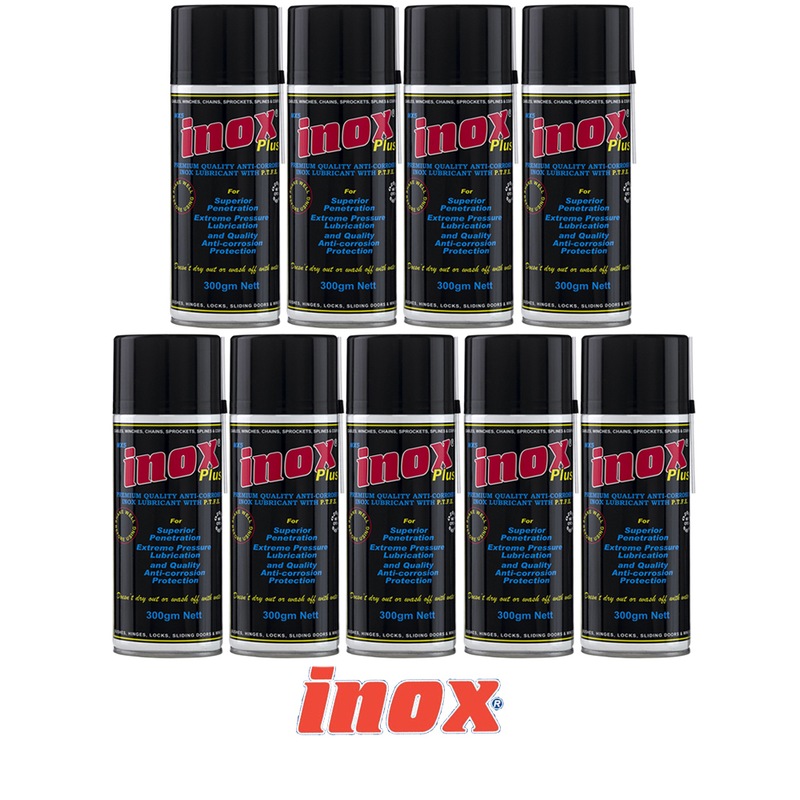 Buy 9 Pack Inox MX5 Plus Anti-Corrosion Protection Lubricant Spray 300g (MX5-300x9) - MyDeal Buy 9 Pack Inox MX5 Plus Anti-Corrosion Protection Lubricant Spray 300g (MX5-300x9) - MyDeal