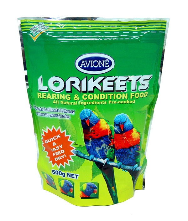Avione Lorikeets Dry Rearing & Condition Food 500g 