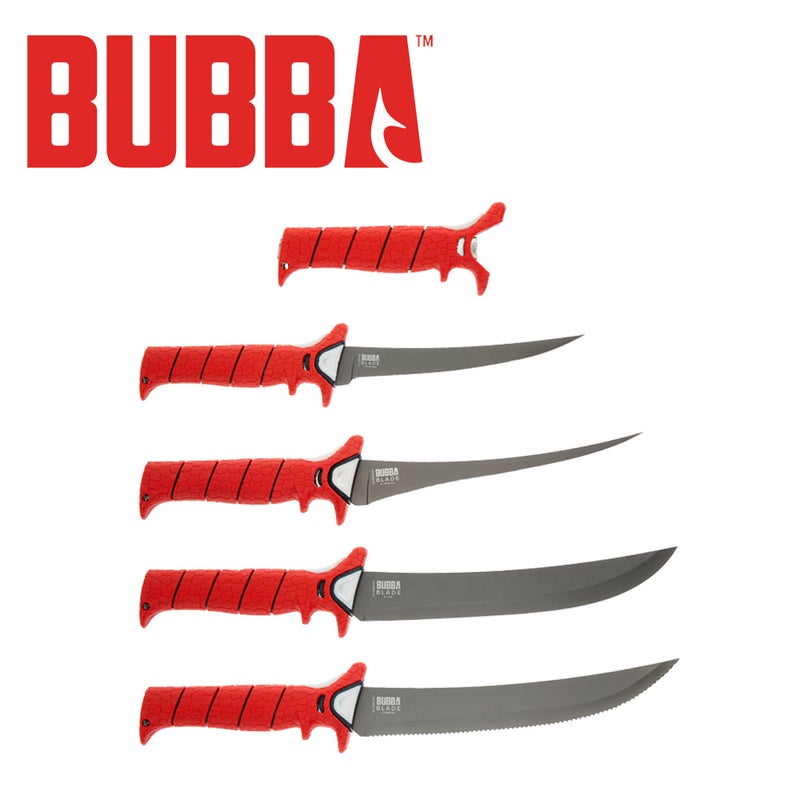 Bubba Multi-Flex Blade Interchangeable Set, Full Tang, 4 Knives in 1 -  1991724 