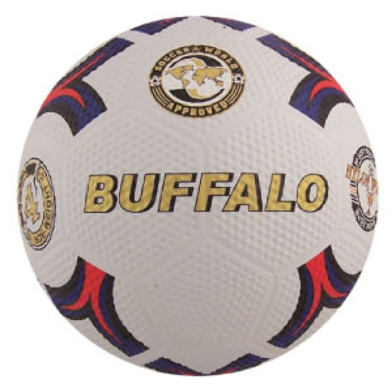Buy Buffalo Sports Rubber Dimple Soccer Ball Sizes 3 4 5 Mydeal