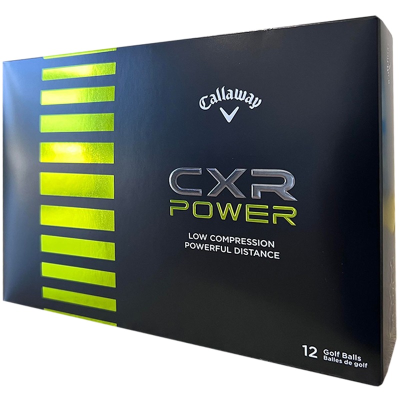 Buy Callaway CXR Power White Golf Balls 1 Dozen MyDeal