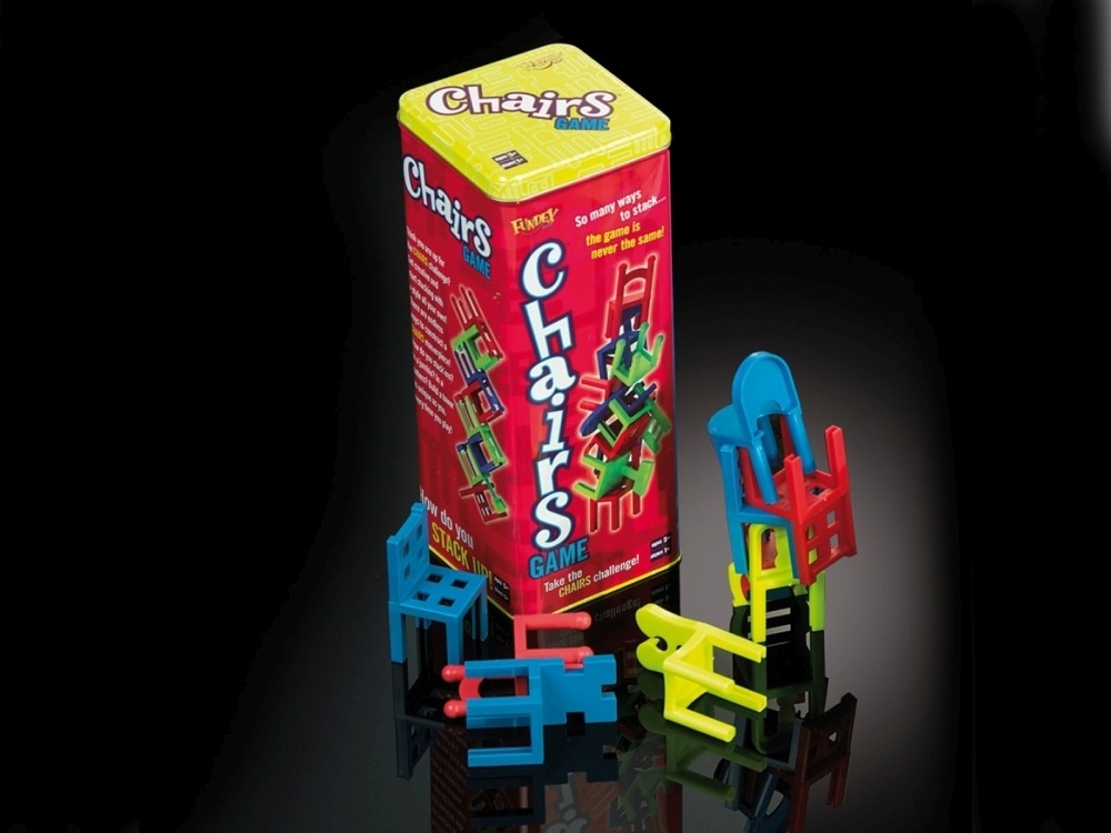 Chairs Stacking Game In Tin (LAM4370)