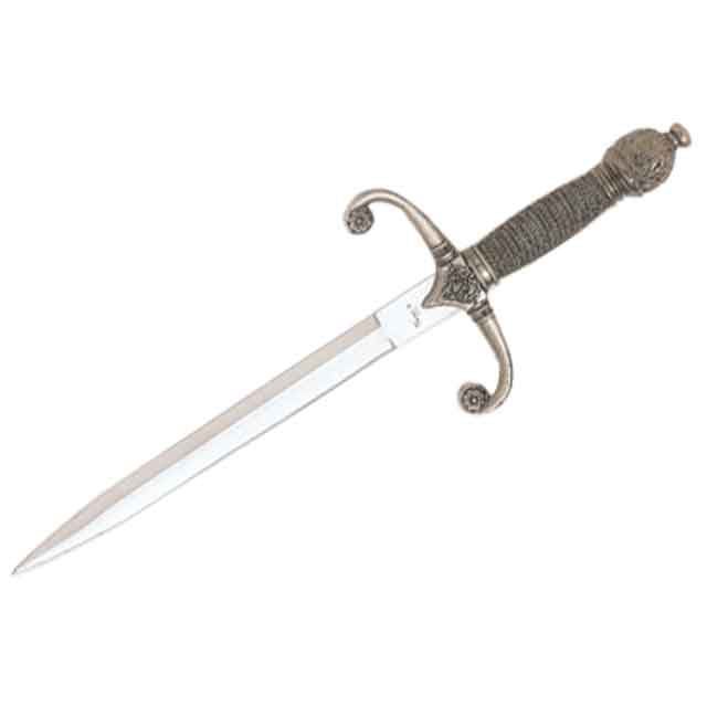 FURY GOTHIC MEDIEVAL DAGGER - 400MM - INCLUDED SCABBARD (60071)
