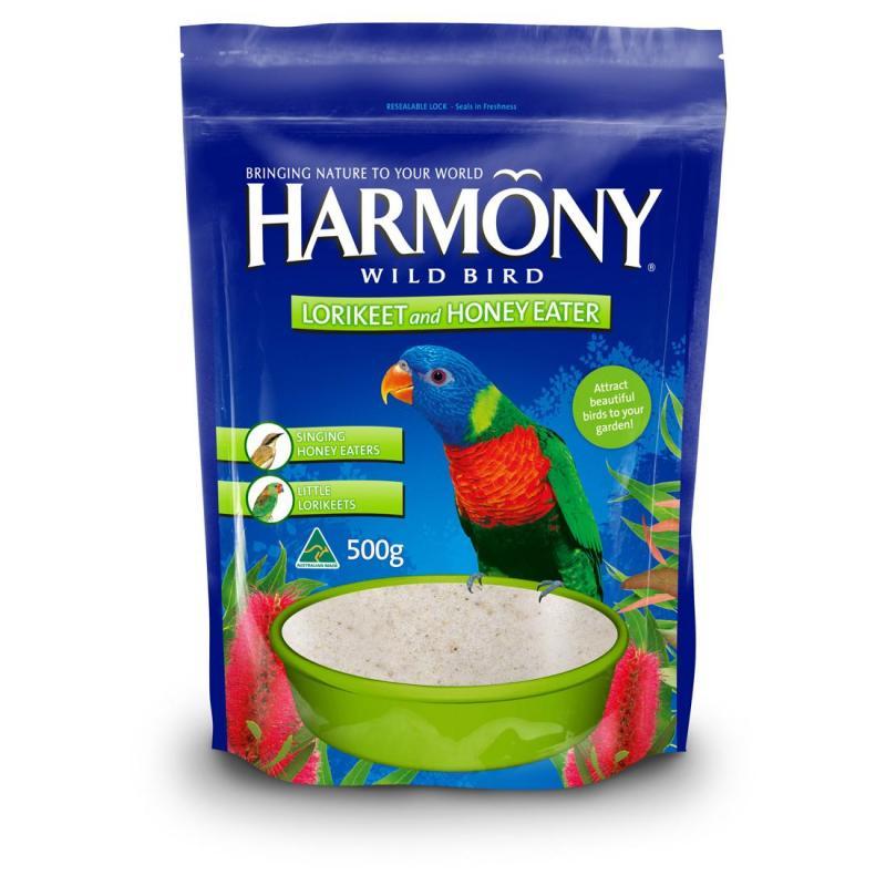 Harmony Lorikeet & Honey Eater Mix Food 5 x 500g