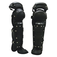 HART BASEBALL, SOFTBALL & T-BALL CATCHERS LEG GUARDS - FULL WING DESIGN