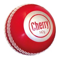 HART CHERRY PVC CRICKET BALL - 142G / 156G - ONE PIECE PVC COVER W/ MOULDED SEAM