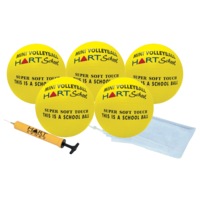HART SCHOOL RUBBER VOLLEYBALL PACK