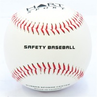HART SOFT CORE TRAINING BASEBALL - SYNTHETIC VINYL COVER - 9 INCH (5-515)