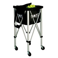 HART TENNIS BALL CART - LIGHTWEIGHT STURDY ALUMINIUM TROLLEY (19-356)