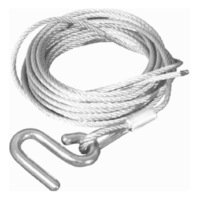 JARRETT WINCH CABLES - MULTIPLE SIZES - SNAP HOOK & S HOOKS - BOATING FISHING