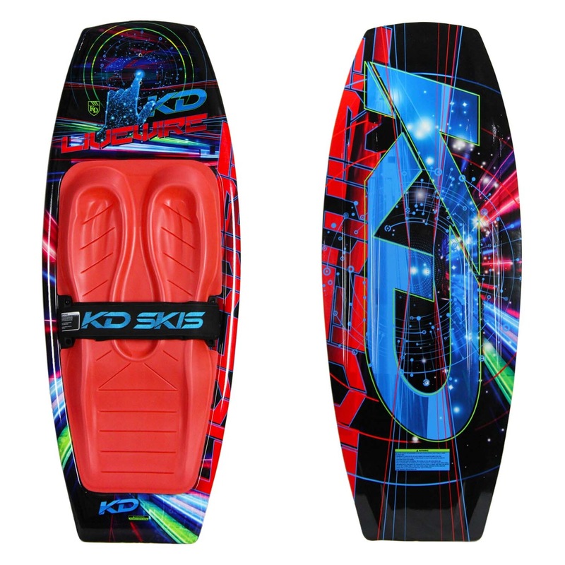 Buy KD Skis Livewire Fibreglass Kneeboard Boating Water Sports MyDeal