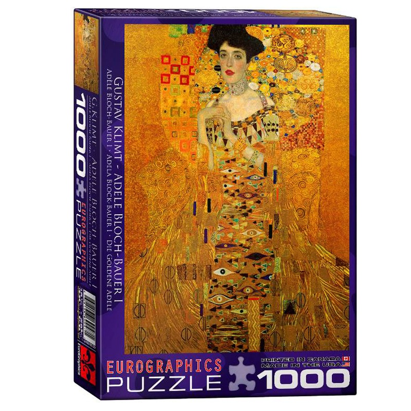 Buy Klimt Adele BlochBauer Jigsaw Puzzles 1000 Pieces (EUR69947) MyDeal