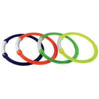 LAND AND SEA PALM BEACH - SET OF 4 POOL DIVE RINGS - BEACH SAND FUN