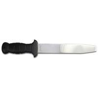 LAND & SEA ABALONE SQUARE EDGE TOOL + SHEATH - DIVE KNIFE SEA