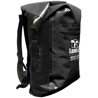 LAND & SEA DRY BAG BACKPACK - 30L CAPACITY - RED OR BLACK - ADVENTURE FISHING