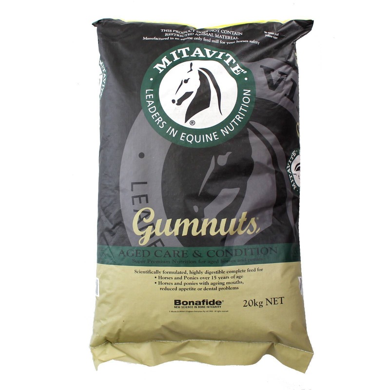 Buy Mitavite Gumnuts Horse Feeds 20kg MyDeal