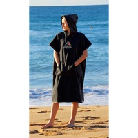 NEW ADRENALIN PONCHO COTTON TOWEL - SUPER SOFT MINI PLUSH LINING