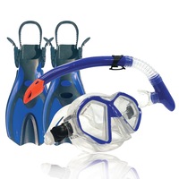 NEW LAND & SEA PORPOISE KIDS OR ADULT MASK, SNORKEL & FINS SET + FREE BAG