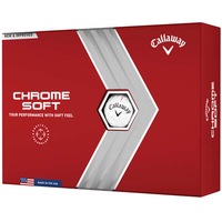Callaway Chromesoft White Golf Balls 1 Dozen