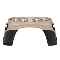 Petmate Easy Reach Diner Pet Dog Elevated Feeder & Waterer Large