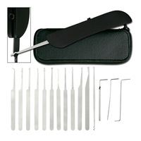 Powa Beam Lock Picks Set 15pcs w/ Carry Pouch (K-YC-119)
