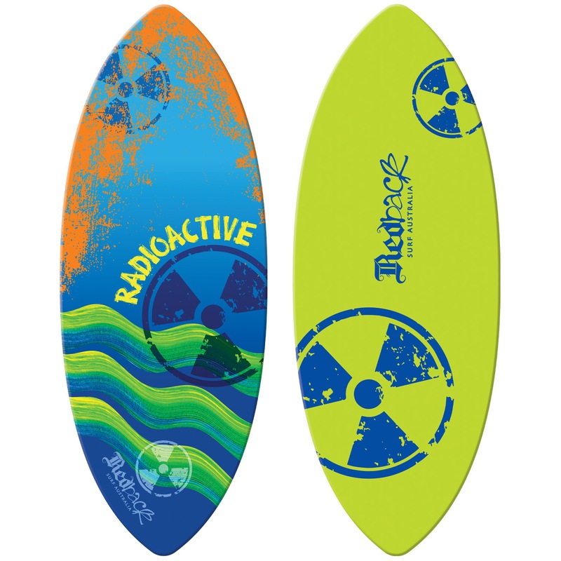 Buy Redback Radioactive Intense Fiberglass Professional Skimboard 55
