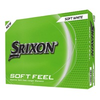 Srixon Soft Feel White Golf Balls 1 Dozen