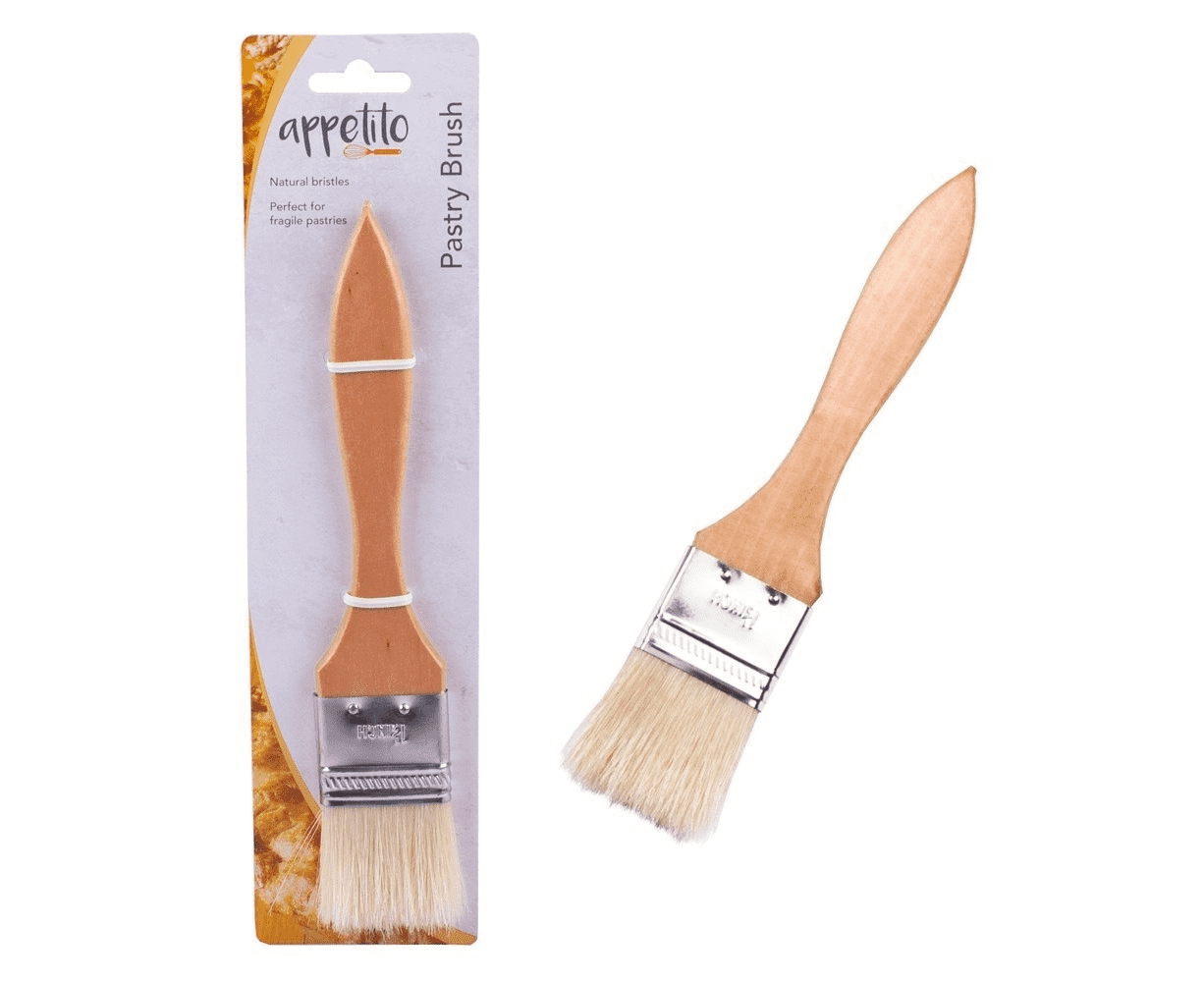Appetito Wood Pastry Brush 38mm