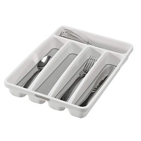 Madesmart® 5 Compartment Cutlery Tray - White