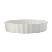 Maxwell & Williams Epicurious Deep Quiche Dish 25x5cm - White