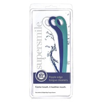 Supersmile Ripple Edge Tongue Cleaner (3 pack)