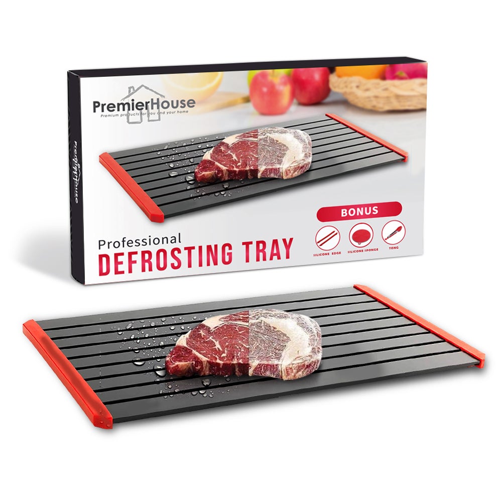 Defrosting Tray Large Thawing Plate Board Non Stick