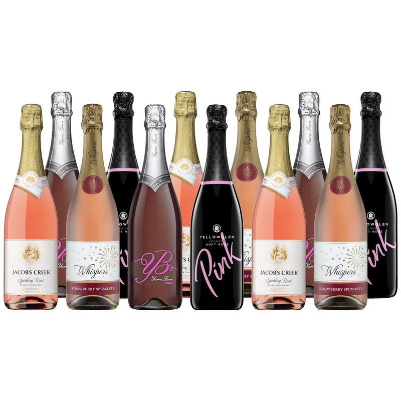 Buy Best Australian Value Sparkling Rose Wine Selection Case 12