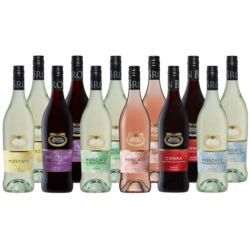 Brown Brothers Sweet Wine Premium Tasting Experience Dozen - 12 Bottles